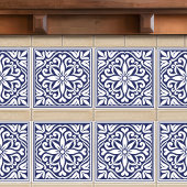 Indigo Azulejo Blue Portugiesische Lissabon-Dekora Fliese