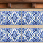 Indigo Azulejo Blue Portugiesische Lissabon-Dekora Fliese