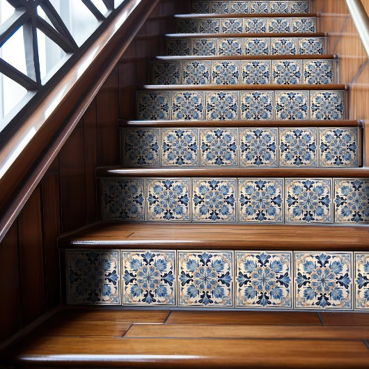 Indigo Azulejo Blue Portugiesische Lissabon-Dekora Fliese