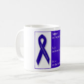 Indigo-Band-Tasse Kaffeetasse (Vorderseite Links)
