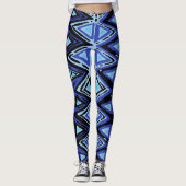 Indigo Batik Leggings (Vorderseite)