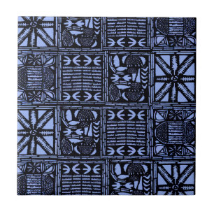 Indigo Batik Quilt - Blue Fliese
