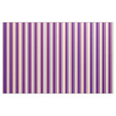 Indigo-, Beige- und Rot-Streifen-Muster Stoff (Fat Quarter (45,7 x 55,9 cm))