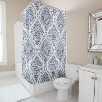Indigo Blau Medaillon