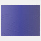 Indigo Blau-Verlauf Fleecedecke (Vorderseite (Horizontal))