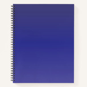 Indigo Blau Verlauf Notizblock