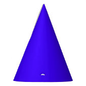 Indigo-Blauer Partyhut (Links)