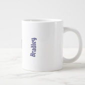 Indigo Blossom Ring Jumbo Tasse (Rechts)