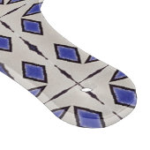 Indigo Blue Azulejo Wohngestaltung Schneidebrett (Ecke)