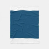 Indigo Blue Fleecedecke (Vorderseite)