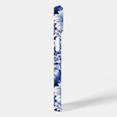 Indigo Blue Flowers Case-Mate iPhone Hülle (Rückseite / Rechts)