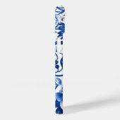 Indigo Blue Flowers Case-Mate iPhone Hülle (Rückseite / Rechts)