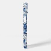 Indigo Blue Flowers Case-Mate iPhone Hülle (Rückseite / Rechts)