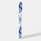 Indigo Blue Flowers Case-Mate iPhone Hülle (Rückseite / Rechts)