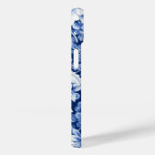 Indigo Blue Flowers Case-Mate iPhone Hülle (Rückseite / Rechts)