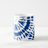 Indigo Blue Gefärbte Krawatte Kaffee Tasse (Mittel)