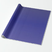 Indigo Blue Gradient Geschenkpapier (Ungerollt)