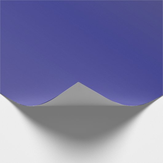 Indigo Blue Gradient Geschenkpapier (Ecke)