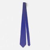 Indigo Blue Gradient Neck Tie Krawatte (Vorderseite)