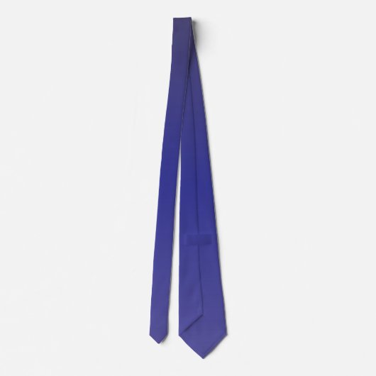 Indigo Blue Gradient Neck Tie Krawatte (Rückseite)