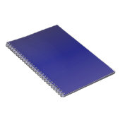 Indigo Blue Gradient Notizblock (Rechte Seite)