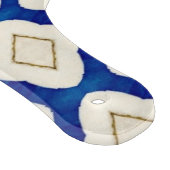 Indigo Blue Gray Azulejo Pattern Portugal Geschenk Schneidebrett (Ecke)