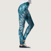 Indigo Blue Mandala Leggings (Rechts)