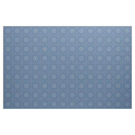 Indigo Blue Mandala Pattern Stoff (Yard (91,4 cm))