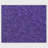 Indigo Blue Navy Glitzer Deep Cobalt Elegant Geschenkpapier (Flach)