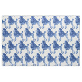 Indigo Blue Posh Poodle Stoff (Fat Quarter (45,7 x 55,9 cm))