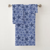 Indigo Blue Starfish Handtuch Set (Insitu)