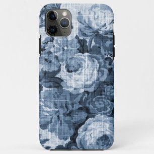 Indigo Blue Vintag Floral Toile Case-Mate iPhone Hülle