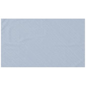 Indigo Blue, White Ticking Stripes Tableclout Tischdecke (Vorderseite (Horizontal))