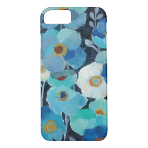 Indigo-Blumen Case-Mate iPhone Hülle