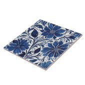 Indigo-Blüten-Gartenfliese Fliese (Seite)