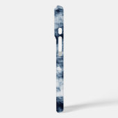 Indigo Brushstroke Chaos Case-Mate iPhone Hülle (Rückseite / Links)