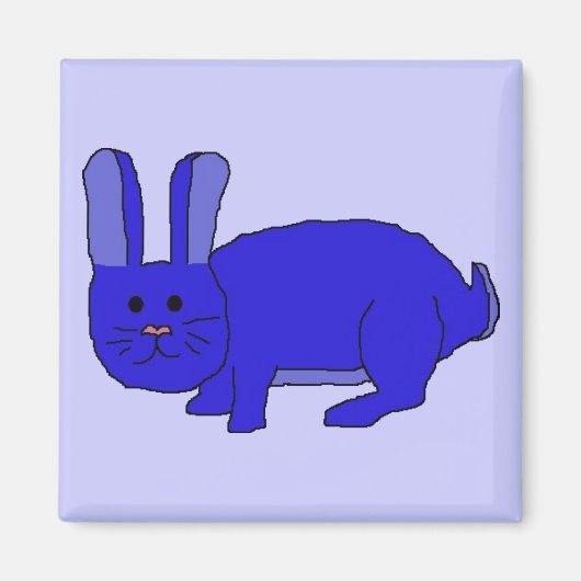 Indigo Bunny Magnet (Vorne)