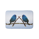 Indigo Bunting Birds Bath Matts Badematte (Vorderseite)