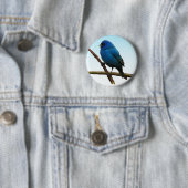 Indigo Bunting Button (Beispiel)