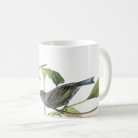 Indigo Bunting by Audubon Kaffeetasse (VorderseiteRechts)