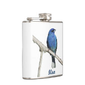 Indigo Bunting Flachmann (Rechts)