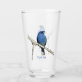 Indigo Bunting Glas (Vorderseite)
