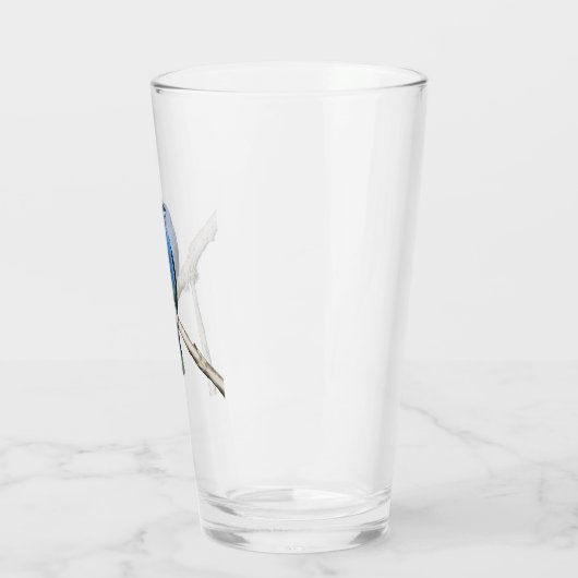 Indigo Bunting Glas (Links)