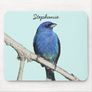 Indigo Bunting Mousepad