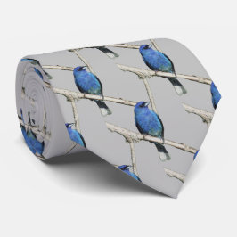 Indigo Bunting Neck Tie Krawatte