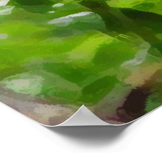 Indigo Bunting Poster (Ecke)