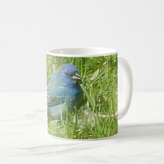 Indigo Bunting Tasse (VorderseiteRechts)