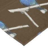 Indigo Bunting Tischdecke (Schrägansicht)