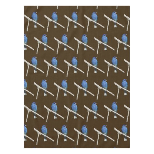 Indigo Bunting Tischdecke (Vorderseite)