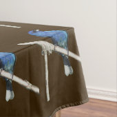 Indigo Bunting Tischdecke (Beispiel)